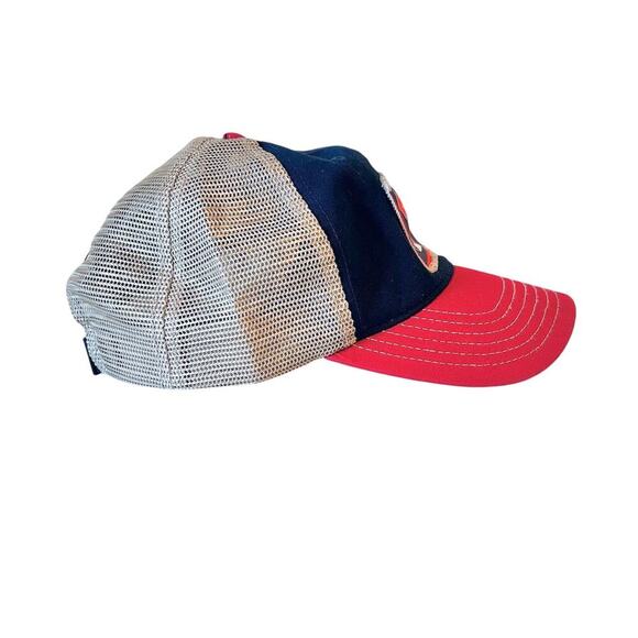 AMS OIL Y2K Style Freedom Trucker Hat Cabincore Lumberjack Utility USA Classic - Picture 4 of 6